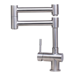 ALFI Modern Solid Stainless Steel Retractable Kitchen Faucet - AB2038 - The Home Selection