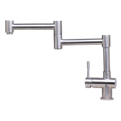 ALFI Modern Solid Stainless Steel Retractable Kitchen Faucet - AB2038 - The Home Selection