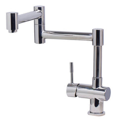 ALFI Modern Solid Stainless Steel Retractable Kitchen Faucet - AB2038 - The Home Selection