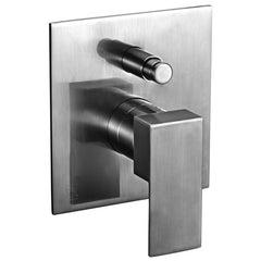 ALFI Modern Square Pressure Balanced Shower Mixer with Diverter - AB6801 - The Home Selection