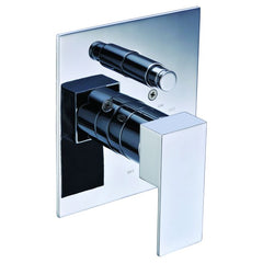 ALFI Modern Square Pressure Balanced Shower Mixer with Diverter - AB6801 - The Home Selection