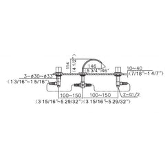 ALFI Modern Widespread Bathroom Faucet - AB1326 - The Home Selection