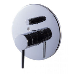ALFI Pressure Balanced Round Shower Mixer with Diverter - AB1701 - The Home Selection