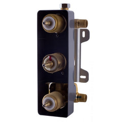 ALFI Round 2 Way Thermostatic Shower Mixer - AB3901 - The Home Selection
