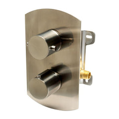 ALFI Round Knob 1 Way Thermostatic Shower Mixer - AB3809 - The Home Selection