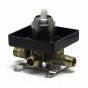 ALFI Shower Valve with Lever Handle & Flange Polished/Brushed - AB3001 - The Home Selection