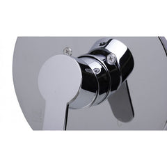 ALFI Shower Valve with Lever Handle & Flange Polished/Brushed - AB3001 - The Home Selection