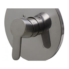 ALFI Shower Valve with Lever Handle & Flange Polished/Brushed - AB3001 - The Home Selection