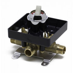 ALFI Shower Valve with Lever Handle & Flange Polished/Brushed - AB3001 - The Home Selection