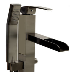 ALFI Single Hole Floor Mounted Waterfall Tub Filler - AB2843 - The Home Selection