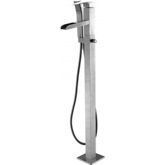 ALFI Single Hole Floor Mounted Waterfall Tub Filler - AB2843 - The Home Selection