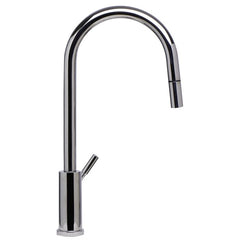 ALFI Single Hole Pull Down Stainless Steel Kitchen Faucet - AB2028 - The Home Selection