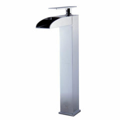 ALFI Single Hole Tall Waterfall Bathroom Faucet - AB1597 - The Home Selection