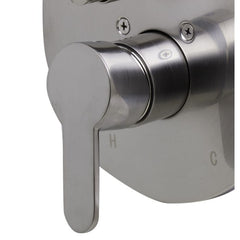 ALFI Single Lever Bath Shower Valve Diverter Polished/Brushed - AB3101 - The Home Selection