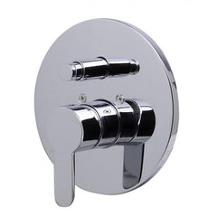 ALFI Single Lever Bath Shower Valve Diverter Polished/Brushed - AB3101 - The Home Selection