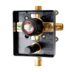 ALFI Single Lever Bath Shower Valve Diverter Polished/Brushed - AB5601 - The Home Selection