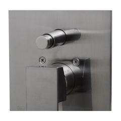 ALFI Single Lever Bath Shower Valve Diverter Polished/Brushed - AB5601 - The Home Selection
