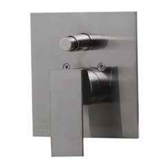ALFI Single Lever Bath Shower Valve Diverter Polished/Brushed - AB5601 - The Home Selection