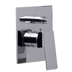 ALFI Single Lever Bath Shower Valve Diverter Polished/Brushed - AB5601 - The Home Selection