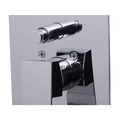 ALFI Single Lever Bath Shower Valve Diverter Polished/Brushed - AB5601 - The Home Selection