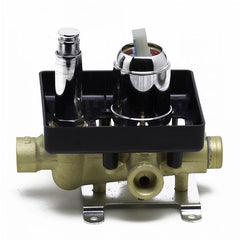 ALFI Single Lever Bath Shower Valve Diverter Polished/Brushed - AB5601 - The Home Selection
