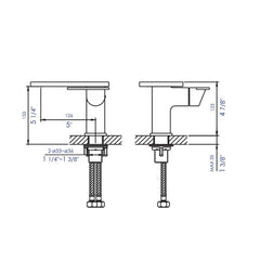 ALFI Single-Lever Bathroom Faucet - AB1882 - The Home Selection