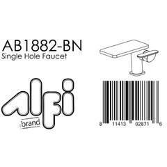 ALFI Single-Lever Bathroom Faucet - AB1882 - The Home Selection