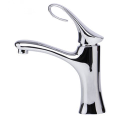 ALFI Single Lever Curled Bathroom Faucet Polished or Brushed - AB1295 - The Home Selection