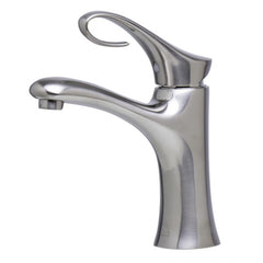 ALFI Single Lever Curled Bathroom Faucet Polished or Brushed - AB1295 - The Home Selection