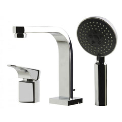ALFI Single Lever Faucet Round Hand Held Pull-Out Shower Head - AB2703 - The Home Selection