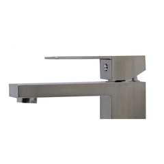 ALFI Single Lever Square Bathroom Faucet Polished or Brushed - AB1229 - The Home Selection