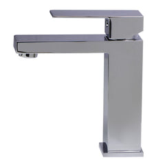 ALFI Single Lever Square Bathroom Faucet Polished or Brushed - AB1229 - The Home Selection