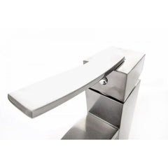ALFI Single Lever Square Bathroom Faucet Polished or Brushed - AB1258 - The Home Selection