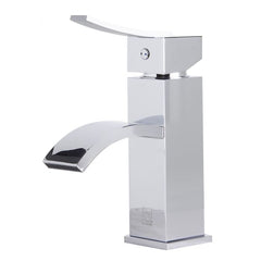 ALFI Single Lever Square Bathroom Faucet Polished or Brushed - AB1258 - The Home Selection