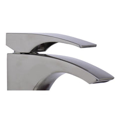 ALFI Single Lever Tall Modern Bathroom Faucet Polished/Brushed - AB1587 - The Home Selection