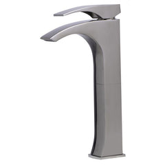 ALFI Single Lever Tall Modern Bathroom Faucet Polished/Brushed - AB1587 - The Home Selection