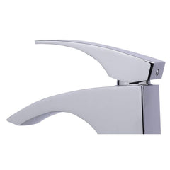 ALFI Single Lever Tall Modern Bathroom Faucet Polished/Brushed - AB1587 - The Home Selection