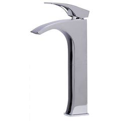 ALFI Single Lever Tall Modern Bathroom Faucet Polished/Brushed - AB1587 - The Home Selection
