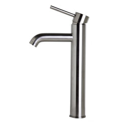 ALFI Single Lever Tall Round Bathroom Faucet Polished/Brushed - AB1023 - The Home Selection