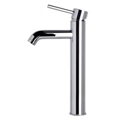 ALFI Single Lever Tall Round Bathroom Faucet Polished/Brushed - AB1023 - The Home Selection