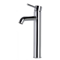 ALFI Single Lever Tall Round Bathroom Faucet Polished/Brushed - AB1023 - The Home Selection