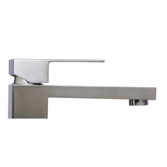 ALFI Single Lever Tall Square Bathroom Faucet Polished/Brushed - AB1129 - The Home Selection