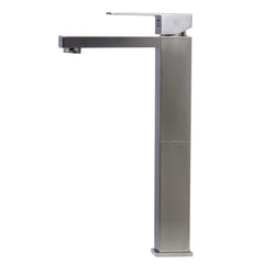 ALFI Single Lever Tall Square Bathroom Faucet Polished/Brushed - AB1129 - The Home Selection