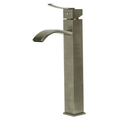 ALFI Single Lever Tall Square Bathroom Faucet Polished/Brushed - AB1158 - The Home Selection