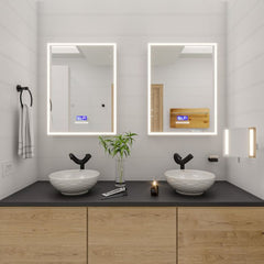 ALFI Single Lever Tall Wave Bathroom Faucet Polished & Brushed - AB1570 - The Home Selection
