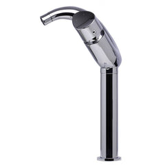 ALFI Single Lever Tall Wave Bathroom Faucet Polished & Brushed - AB1570 - The Home Selection