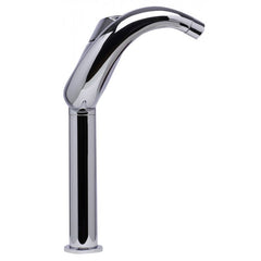 ALFI Single Lever Tall Wave Bathroom Faucet Polished & Brushed - AB1570 - The Home Selection