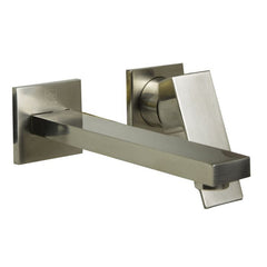 ALFI Single Lever Wallmount Bathroom Faucet Polished & Brushed - AB1468 - The Home Selection