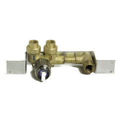 ALFI Single Lever Wallmount Bathroom Faucet Polished & Brushed - AB1468 - The Home Selection