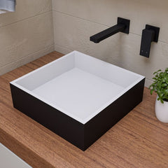 ALFI Single Lever Wallmount Bathroom Faucet Polished & Brushed - AB1468 - The Home Selection